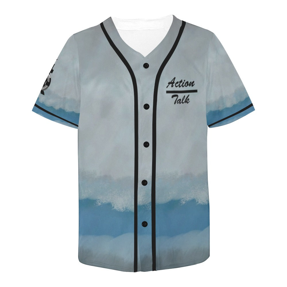Action Speaks Louder Baseball Jersey