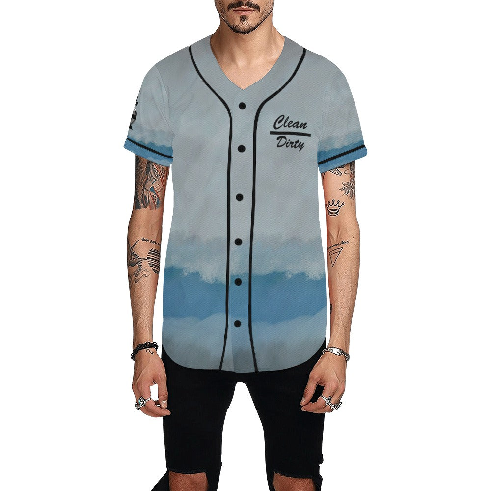 Clean Over Dirty Baseball Jersey