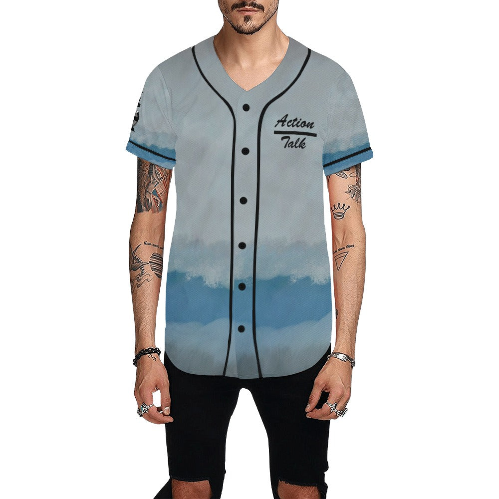Action Speaks Louder Baseball Jersey