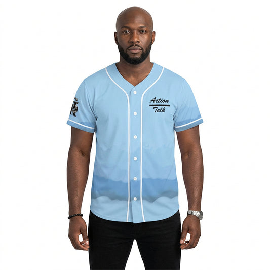 Action Speaks Louder Baseball Jersey